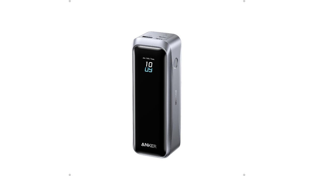 Anker Prime Power Bank, 20,100mAh 3-Port Portable Charger